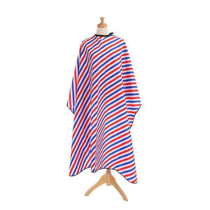 Cape de barbier professionnelle en polyester de qualité supérieure avec fermeture réglable - Product Image 1