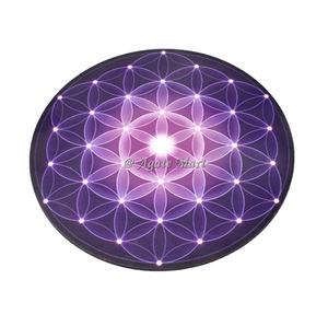 Tablero de péndulo de radiestesia impreso con número mejor calificado Semana en línea con números Tablero de péndulo de radiestesia de pentagrama - Product Image 4