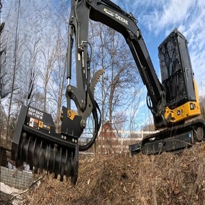 Hot Selling Johnn Deeree Mini <b>Excavator</b> With Mulcher High Performance Hydraulic Crawler Construction <b>Machine</b> Motor Gearbox - Product Image 3