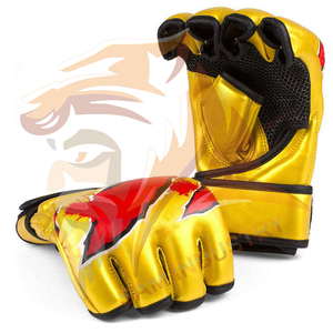 ถุงมือชกมวย MMA หนัง PU ราคาสมเหตุสมผล รับทำโลโก้ ชุดศิลปะการต่อสู้ ถุงมือ MMA - Product Image 4
