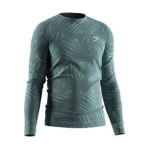 เสื้อแรชการ์ดผู้ชาย ป้องกันรังสียูวี แขนยาว แห้งเร็ว สำหรับเล่นเซิร์ฟและกิจกรรมชายหาด - Product Image 2