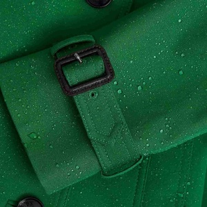 Gabardina de Mujer de Alta Calidad para Otoño, con Doble Botonadura, Estampada y Bordada, Chaqueta Cortavientos Larga con Cinturón para Mujer - Product Image 6