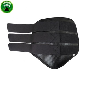 Bottes noires en néoprène de cheval de voyage pour la protection - Product Image 1