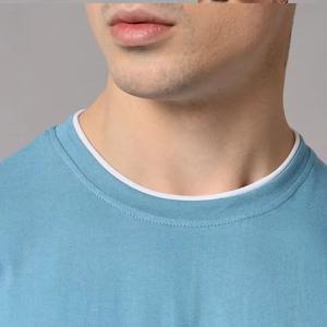 Proveedor de camisetas de manga larga de alta calidad con logotipo personalizado, camiseta de manga larga de doble capa, camisetas para hombre - Product Image 6