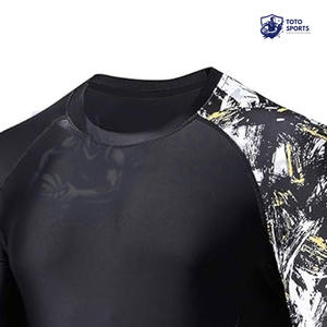 เสื้อฟิตเนสเนื้อผ้าบางเบา ทันสมัย คุณภาพสูง ระบายอากาศได้ดี แขนยาว ยอดนิยม ขายดี เสื้อออกกำลังกายผู้ชาย แรชการ์ด - Product Image 4