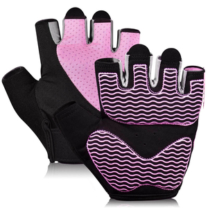 Guantes de Gimnasio Transpirables con Agarre de Silicona Antideslizante, Guantes de Entrenamiento Acolchados con Malla, Equipo de Fitness para Fisicoculturismo, Venta al por Mayor - Product Image 2