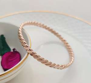 Brazalete de cobre puro con imán y beneficios curativos para pacientes con artritis. - Product Image 1