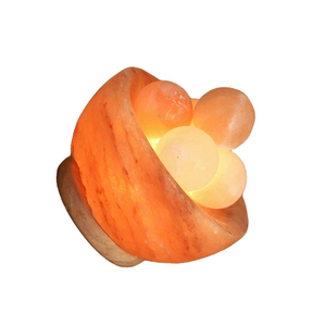 Natural <b>Fire</b> Bowl Himalayan Salt Lamp Premium Home Accent Supplier Custom Packaging - Product Image 5