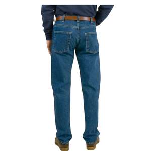 Nuevos Jeans de Mezclilla Azules Clásicos de Corte Recto para Hombre, Uso Diario Informal, Calidad Premium, Fabricante Mayorista OEM ODM - Product Image 2