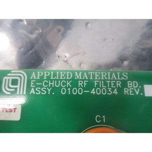 AMAT 0100-40034 E-CHUCK RF FILTER BOARD, REV A - อุปกรณ์และอะไหล่เซมิคอนดักเตอร์ระดับโลกที่เชื่อถือได้ - Product Image 3