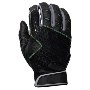 Gants de frappeur de baseball en cuir protecteurs avec système de soutien des doigts, paume en latex épais, légers, respirants et écologiques - Product Image 2