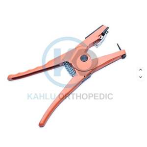 KAHLU ORTHOPEDIC 2022 Instrument chirurgical vétérinaire personnalisé de haute qualité, pince à perforer les oreilles de porc, réutilisable, toutes tailles disponibles - Product Image 1