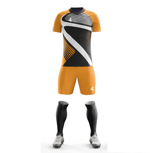 Tenue de football d'été respirante, ensembles d'équipements de football imprimés numériquement, kit complet, vêtements de rugby, uniforme de basketball et de football - Product Image 5