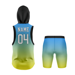 Ensemble de compression pour uniforme de football américain 7 contre 7 à séchage rapide et confortable, par sublimation, pour jeunes, service OEM - Product Image 2
