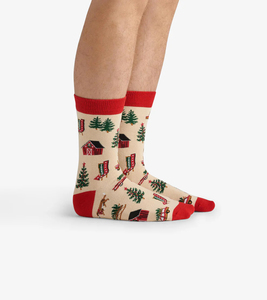 Calcetines Deportivos Unisex Antibacterianos, Personalizados, con Diseño de Dibujos Animados, 100% Algodón Orgánico, Negros y Blancos, Calcetines Casuales de Punto - Product Image 1