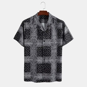Nuevo Conjunto de Dos Piezas Casual de Verano para Hombre, Tejido Transpirable con Estampado Digital, Tallas Grandes, Venta al Por Mayor, Alta Calidad - Product Image 4