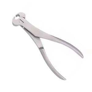 Ciseaux à canules pour broches 16-23 cm en acier inoxydable, forceps de coupe pour fils K et broches osseuses, instrument chirurgical réutilisable - Product Image 1