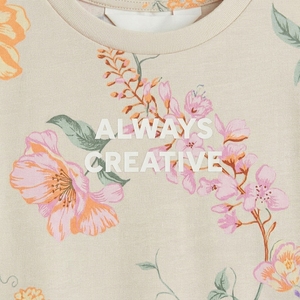 เสื้อยืดแขนยาวพิมพ์ลายจุดคอเต่าสำหรับเด็กผู้หญิง Sweet Girl Spring - Product Image 4