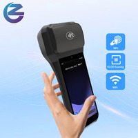 Terminal POS Inteligente ZCS Android 14.0 Z93 con TMS Bluetooth, POS Todo en Uno Portátil con Impresora Térmica