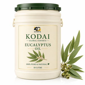 Huile d'eucalyptus Kodai 100% pure, naturelle et essentielle pour les soins de la peau et l'aromathérapie - Product Image 1