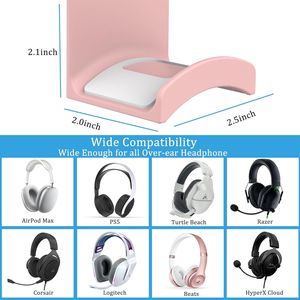 Supporto Universale Adesivo da Parete per Cuffie, Gancio per Auricolari da Gaming per Tutte le Cuffie/Controller e Cuffie Specializzate - Product Image 2