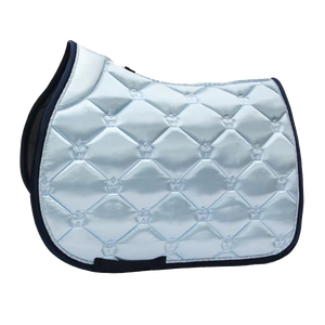 Almohadilla de Silla de Montar para Doma y Salto Personalizada de Alta Calidad con Velo Protector Contra Moscas Glacier y Vendas, Conjunto de Gran Venta - Product Image 2