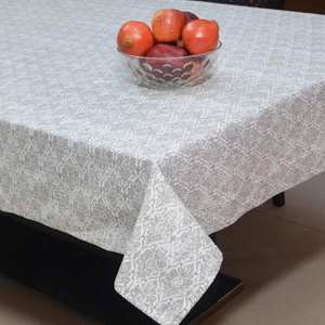 Elegante Mantel de Lino y Algodón Ecológico para Mesa de Comedor, de Larga Duración para el Uso Diario - Product Image 4