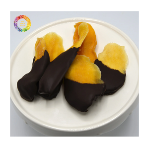 Dried Mango <b>Chocolate</b> <b>Treat</b> Soft Texture Sweet Mango Snack with <b>Chocolate</b> Coating, <b>Chocolate</b> Mango Snacks OEM Service - Product Image 1