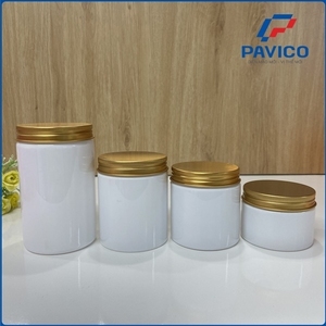 ขวดพลาสติก PET สำหรับเครื่องสำอาง ขนาด 100 มล. ฝาเกลียว ทรงกลม พิมพ์ลายด้วยความร้อน 68H100 ผลิตโดย Vietnam Pavico Plastic Jars - Product Image 5