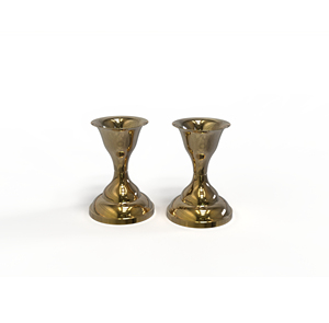 <b>Brass</b> <b>Candlestick</b> <b>Holder</b> Set of 3 Traditional Design for Home Decoration Durable Metal Candle Stand - Product Image 6