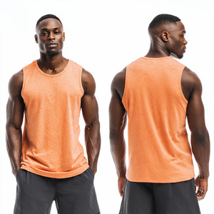 Bodybuilder <b>Singlet</b> Tops Racer-Back Sleeveless Vest Polyester/Cotton Breathable Eco-Friendly Quick Dry Tank Tops <b>Men</b> Workout - Product Image 5