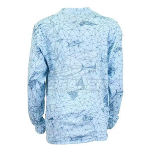 เสื้อตกปลาสำหรับผู้ชาย UPF 50 สำหรับกิจกรรมกลางแจ้ง ผ้าแห้งเร็วน้ำหนักเบา ติดกระดุมด้านหน้า แขนยาว ขายส่ง - Product Image 2