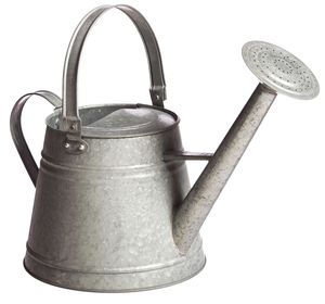 Arrosoir en zinc galvanisé, durable, pour usage extérieur en jardinage - Product Image 1