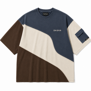T-shirt surdimensionné pour homme en coton épais de haute qualité, coupe ample, style streetwear - Product Image 4