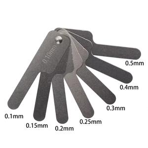 7 Pcs Dental Interproximal Reduction Gauge Ruler IPR Tooth <b>Gap</b> Measuring Instrument Stainless Steel Reusable Tool - Product Image 2