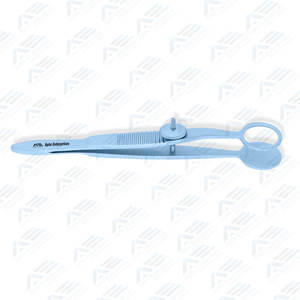 Pinces à chalazion manuelles en titane, à pointe en forme de curette, 3,6'' (9,2 cm), instruments et équipements médicaux - Product Image 2