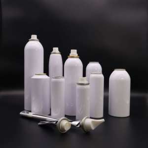 ENVASES ECOLÓGICOS con Logotipo Personalizado, Botellas de Spray de Aluminio Puro al 99.7%, Tapa con Bomba, Proveedor de Vietnam, Envases Cosméticos, Impresión Offset - Product Image 3