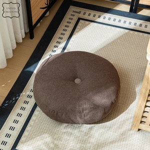 Round <b>Yoga</b> <b>Cushion</b> with Buckwheat Filling Removable Washable Round Outdoor Organic <b>Yoga</b> Pillow Meditation <b>Cushion</b> - Product Image 5