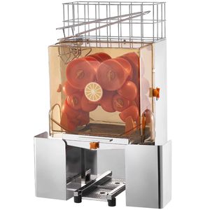 Exprimidor de Naranjas Comercial Automático de Acero Inoxidable de 120W, 20 Naranjas por Minuto, Extractor de Jugo de Naranja - Product Image 1