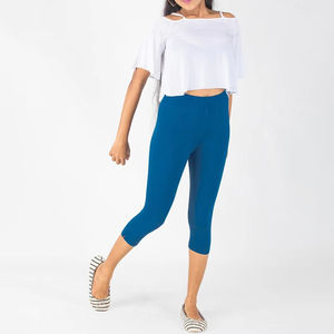 Fabricante Profesional de Leggings Capri para Mujer, de Alta Calidad, Cintura Media, Corte Ajustado, Ecológicos, de Secado Rápido, Servicio OEM Personalizado 2025 - Product Image 5
