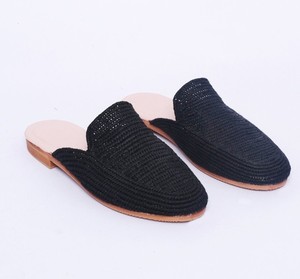 Handmade Raffia Women’s <b>Mules</b> | Chic Eco-Friendly Footwear | Lightweight Comfort for Everyday Style - Product Image 1