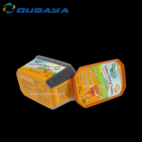 IML Envasado de alimentos 580ml 16oz 454G Tina cuadrada de plástico PP para limpieza en polvo Dientes de perro mascota