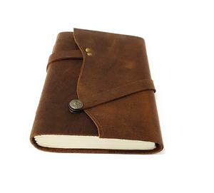 Wholesale Genuine Leather <b>Journal</b> Manufactured with Handmade Paper Notebook Sketchbook Travel <b>Journal</b> Blank Diary for <b>Writing</b> - Product Image 1