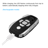 Duplicateur de télécommande sans fil automatique 20 canaux, code d'apprentissage, 6 boutons, portée 50m, rechargeable, pour porte de garage et maison