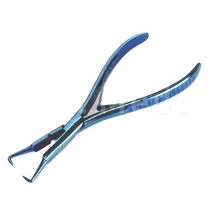 SIGAL MEDCO Professional Gold <b>Black</b> Hair Extension Pliers Multi-Function Hair Extension Tools with Free Sample - Product Image 1