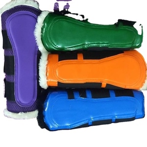 Botas de Seguridad de Cuero Personalizadas de Alta Calidad con Forro de Piel Sintética, Transpirables, de Secado Rápido, Largura Completa, para Equitación, Directo de Pakistán - Product Image 1