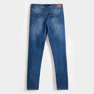 Jeans de Mezclilla para Hombre de Alta Calidad, Corte Regular, Lavado a la Piedra, Estilo Urbano, con Múltiples Bolsillos, Personalizables - Product Image 2