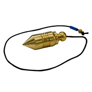 Wholesale Gold 4 <b>Ring</b> Cone with <b>Plate</b> Feng Shui Pendulum for Energy Healing Divination Environmentally Friendly Art - Product Image 3