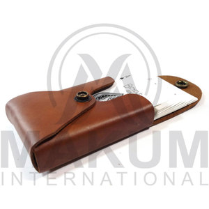 Estuche de Cuero Personalizado para Cartas de Juego, Caja de Almacenamiento para un Solo Mazo, Funda de Cuero para Cartas de Póker y Bridge - Product Image 2