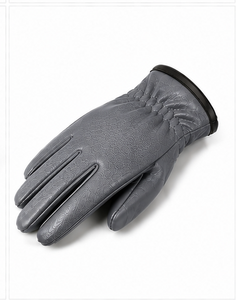 Guantes de Piel de Cordero Hechos a Medida, Ajustados, para Mujer, Cálidos para Invierno, con Pantalla Táctil, Nuevo Diseño con Logotipo - Product Image 1